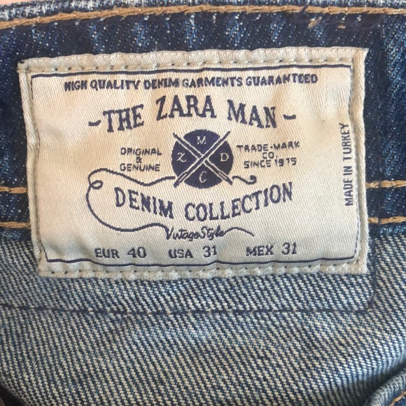 Men’s Zara jeans distressed 31 - Picture 2 of 7